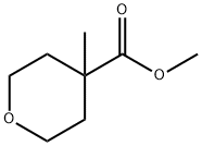 2H-Pyran-4-carboxylicacid,tetrahydro-4-methyl-,methylester(9CI) Struktur