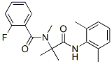 Benzamide, N-[2-[(2,6-dimethylphenyl)amino]-1,1-dimethyl-2-oxoethyl]-2-fluoro-N-methyl- (9CI) Struktur