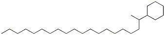 2-Cyclohexylicosane Struktur