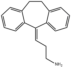 去甲基去甲替林, 4444-42-2, 結(jié)構(gòu)式