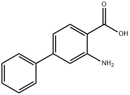 3-AMINO-1,1'-BIPHENYL-4-CARBOXYLICACID Struktur