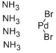 TETRAAMMINEPALLADIUM(II) BROMIDE Struktur