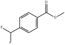 methyl 4-(difluoromethyl)benzoate Struktur