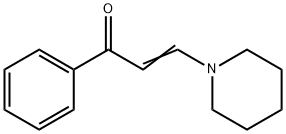 1-Phenyl-3-piperidino-2-propene-1-one Struktur