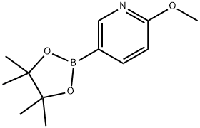 2-Methoxyl-5-pyridineboronic acid pinacol ester Structure