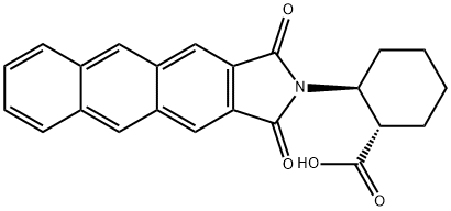 (1S,2S)-2-(ANTHRACENE-2,3-DICARBOXIMIDO)CYCLOHEXANECARBOXYLIC ACID