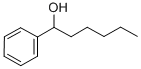 1-PHENYL-1-HEXANOL Structure