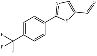 2-(4-TRIFLUOROMETHYLPHENYL)THIAZOLE-5-CARBALDEHYDE price.