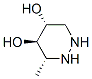 4,5-Pyridazinediol,hexahydro-3-methyl-,(3R,4R,5R)-(9CI) Struktur