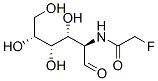 N-fluoroacetyl-D-glucosamine Struktur