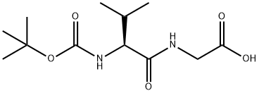 BOC-VAL-GLY-OH Structure