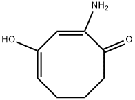 2,4-Cyclooctadien-1-one, 2-amino-4-hydroxy- (9CI) Struktur