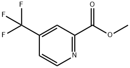 2-PYRIDINECARBOXYLIC ACID, 4-(TRIFLUOROMETHYL)-, METHYL ESTER Struktur