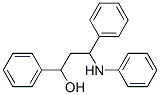 3-anilino-1,3-diphenyl-1-propanol Struktur