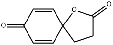 Spiro[furan-2(3H),1'-[2,5]cyclohexadiene]-4',5(4H)-dione Struktur