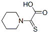 1-Piperidineacetic  acid,  -alpha--thioxo- Struktur