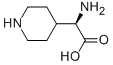 4-Piperidineaceticacid,alpha-amino-,(alphaR)-(9CI) Struktur