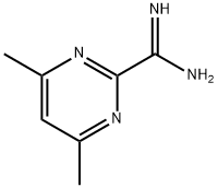 2-Pyrimidinecarboximidamide, 4,6-dimethyl- (9CI) Struktur