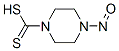 1-Piperazinecarbodithioicacid,4-nitroso-(9CI) Struktur