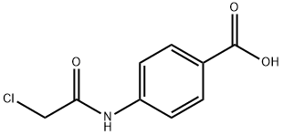 4-(2-CHLOROACETAMIDO)BENZOIC ACID Struktur