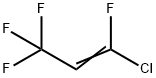 1-CHLORO-1,3,3,3-TETRAFLUOROPROPENE Struktur