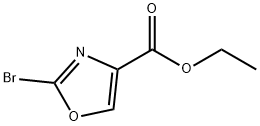 Ethyl 2-bromo-1,3-oxazole-4-carboxylate Struktur