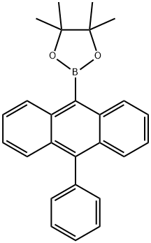 (10-Phenyl-9-anthracenyl)boronic acid pinacol ester Struktur