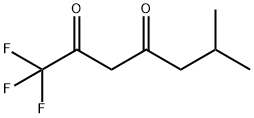 1,1,1-TRIFLUORO-6-METHYLHEPTANE-2,4-DIONE Structure