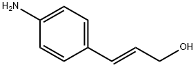 2-Propen-1-ol,3-(4-aminophenyl)-,(2E)-(9CI) Struktur