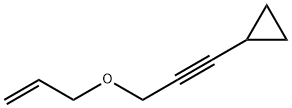 Cyclopropane, [3-(2-propenyloxy)-1-propynyl]- (9CI) Struktur