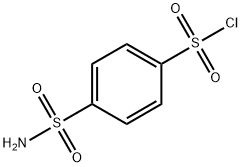 4-(AMINOSULFONYL)BENZENESULFONYL CHLORIDE Struktur