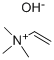 TRIMETHYLVINYLAMMONIUM HYDROXIDE Struktur