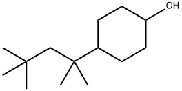 4-(1,1,3,3-Tetramethylbutyl)-1-cyclohexanol Struktur