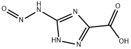 1H-1,2,4-Triazole-3-carboxylicacid,5-(nitrosoamino)-(9CI) Struktur