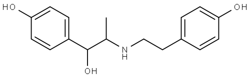 RITODRINE HYDROCHLORIDE Struktur