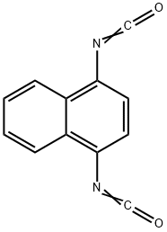 1,4-Naphthalenediyldiisocyanate Struktur