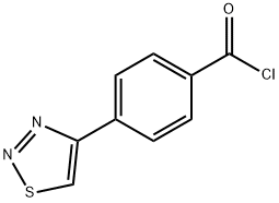 4-(1,2,3-THIADIAZOL-4-YL)BENZOYL CHLORIDE price.