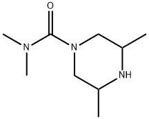 1-Piperazinecarboxamide,N,N,3,5-tetramethyl-(9CI) Struktur