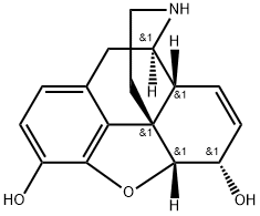 NORMORPHINE Structure