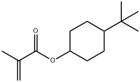 4-(1,1-dimethylethyl)cyclohexyl methacrylate Struktur