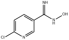 6-Chloro-N-hydroxy-3-pyridinecarboximidamide Struktur