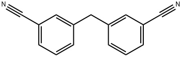 3,3'-METHYLENEDIBENZONITRILE Struktur