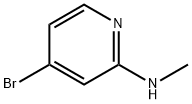 4-broMo-N-Methylpyridin-2-aMine Struktur