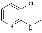 2-Pyridinamine,3-chloro-N-methyl-(9CI) Struktur