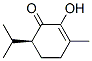 2-Cyclohexen-1-one,2-hydroxy-3-methyl-6-(1-methylethyl)-,(6S)-(9CI) Struktur