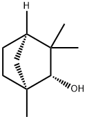 (1S,2R,4R)-1,3,3-Trimethyl-bicyclo[2.2.1]heptan-2-ol Struktur