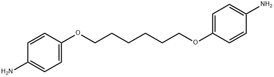 4,4'-(1,6-Hexanediyl)dioxydianiline Struktur