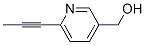 3-Pyridinemethanol, 6-(1-propynyl)- (9CI) Struktur