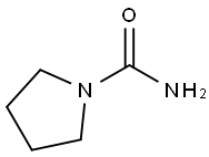 PYRROLIDINE-1-CARBOXYLIC ACID AMIDE Struktur