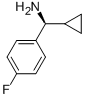 Benzenemethanamine, alpha-cyclopropyl-4-fluoro-, (alphaS)- (9CI) Struktur